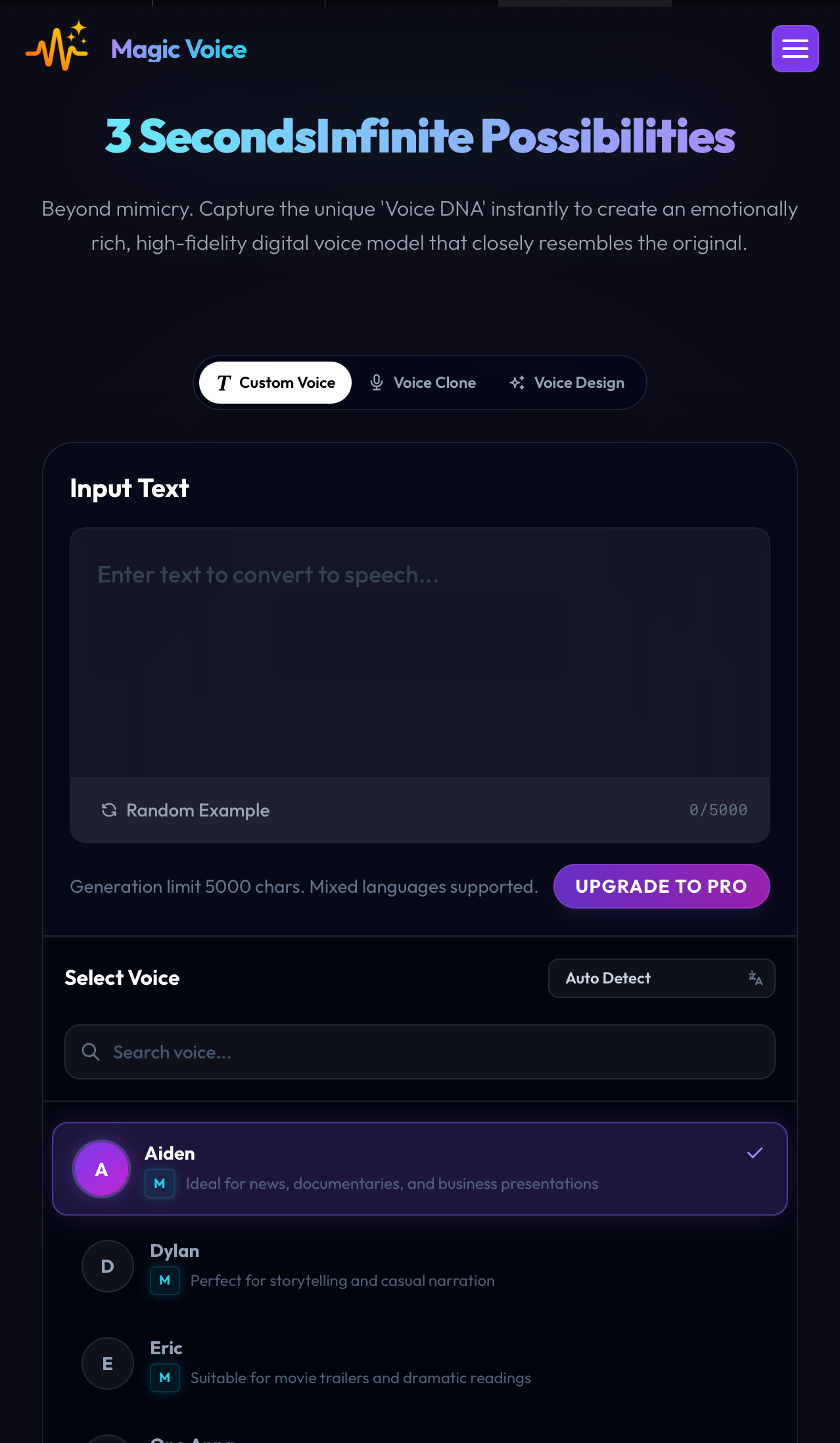 Magic Voice AI