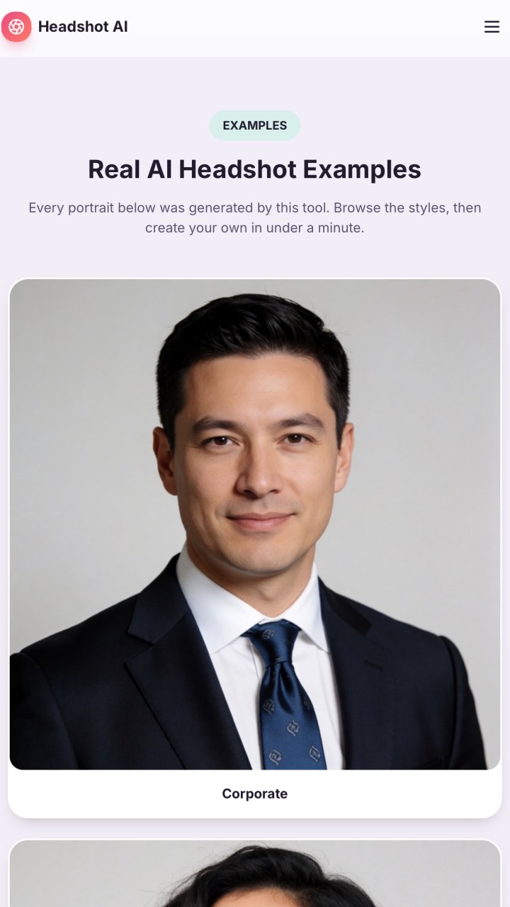Headshot Generator