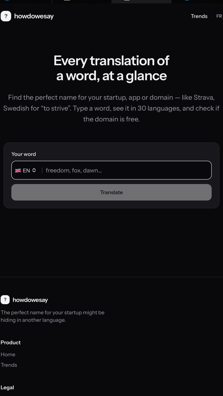 Startup Name Generator
