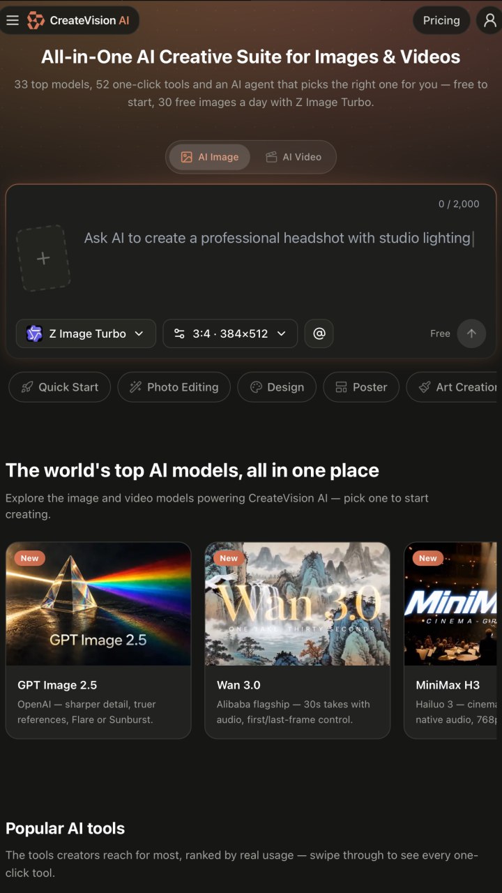 CreateVision AI
